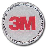 Sello sticker de calidad 3M